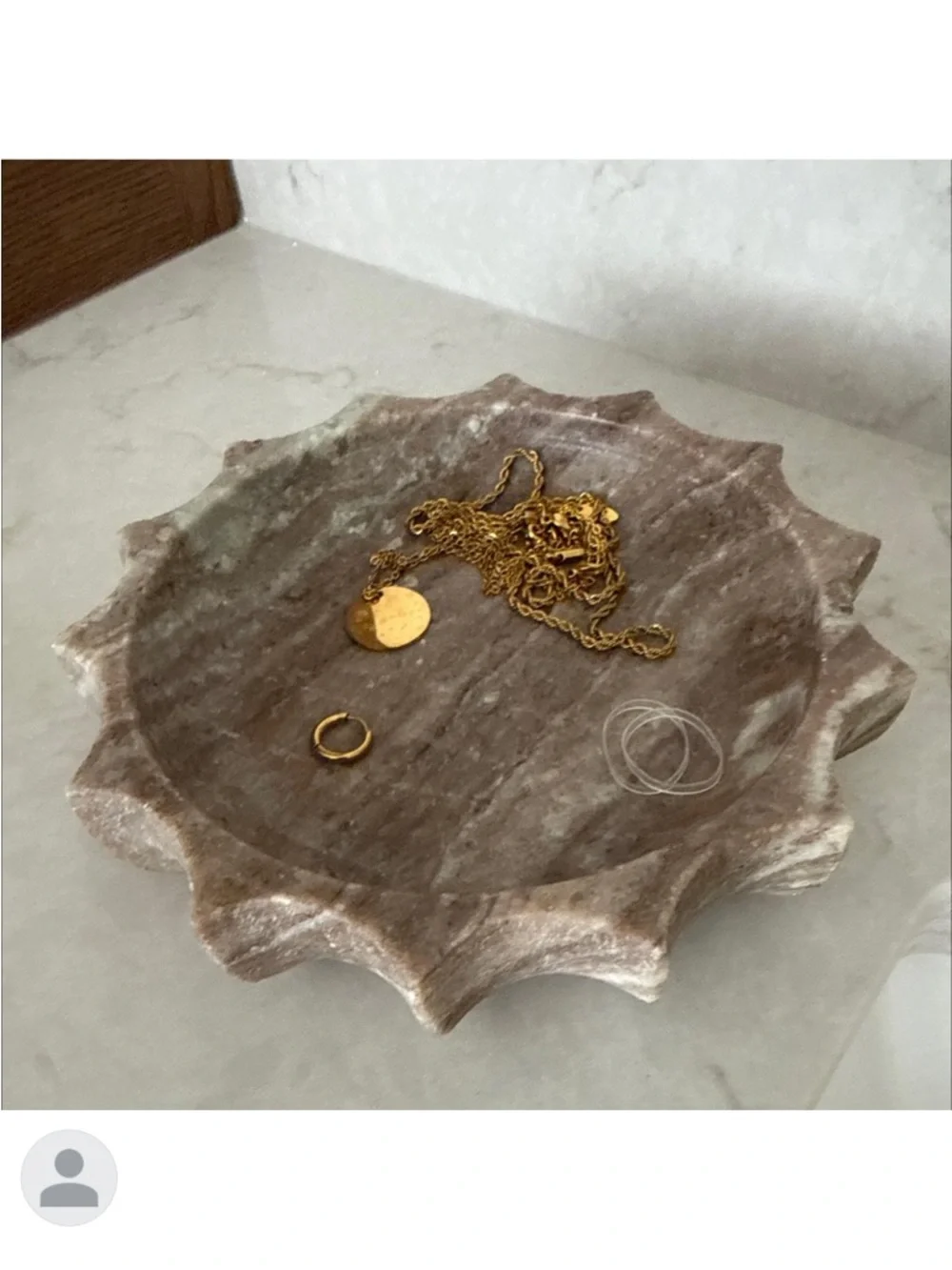 Studio McGee marble catchall